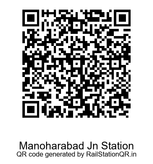Manoharabad Jn Station QR Code