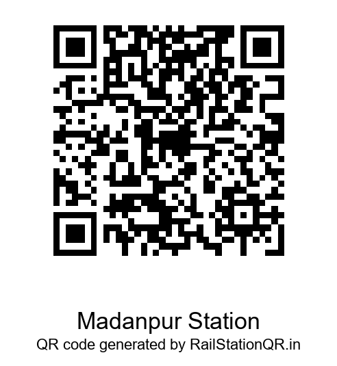 Madanpur Station QR Code