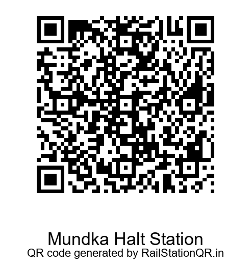Mundka Halt Station QR Code