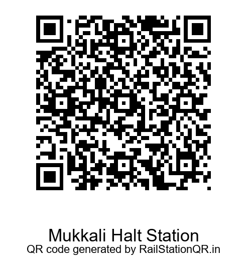 Mukkali Halt Station QR Code
