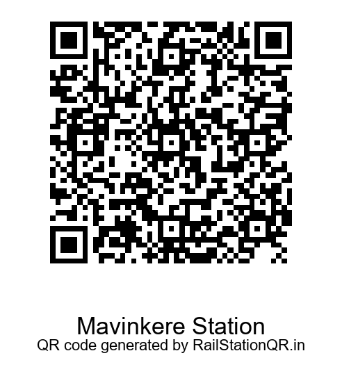 Mavinkere Station QR Code