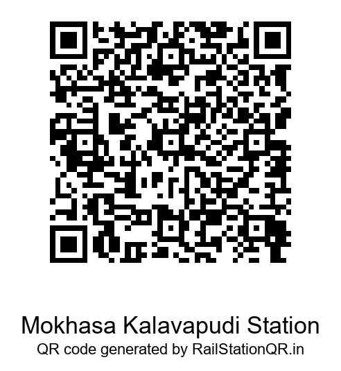 Mokhasa Kalavapudi Station QR Code
