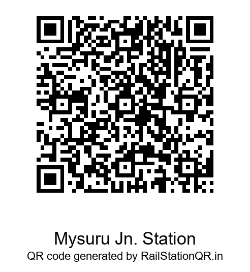 Mysuru Station QR Code