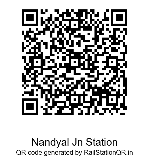 Nandyal Jn Station QR Code