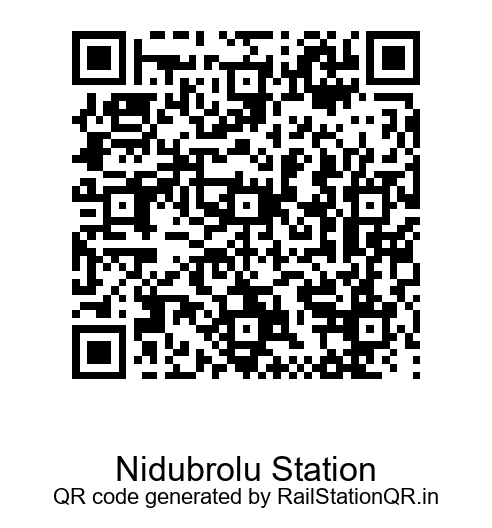 Nidubrolu Station QR Code