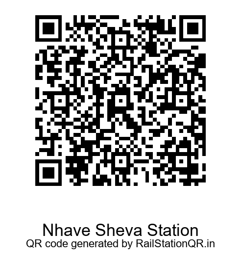 Nhave Sheva Station QR Code