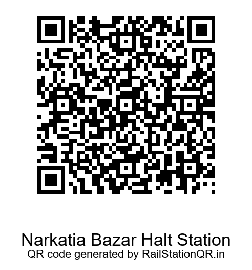 Narkatia Bazar Halt Station QR Code