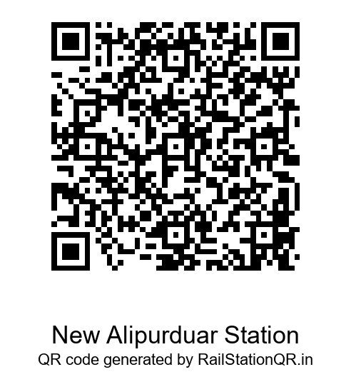 New Alipurduar Station QR Code