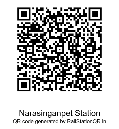 Narasinganpet Station QR Code