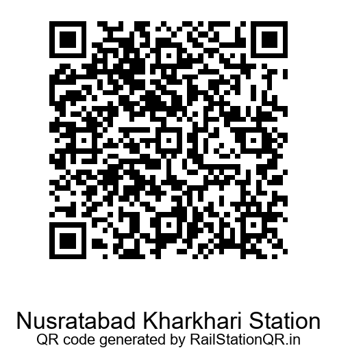 Nusratabad Kharkhari Station QR Code