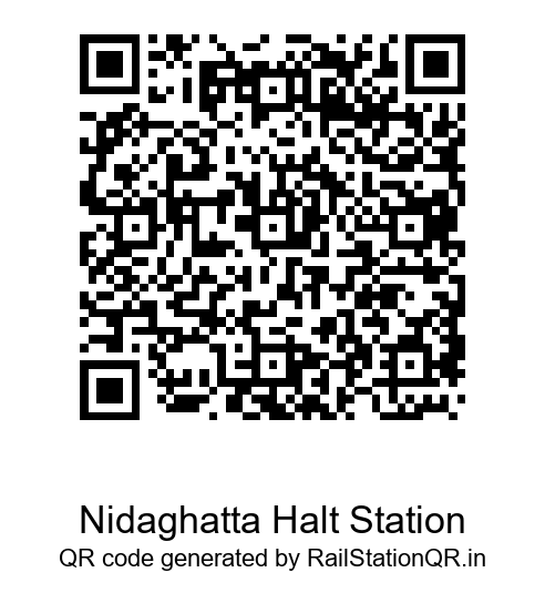 Nidaghatta Halt QR Code