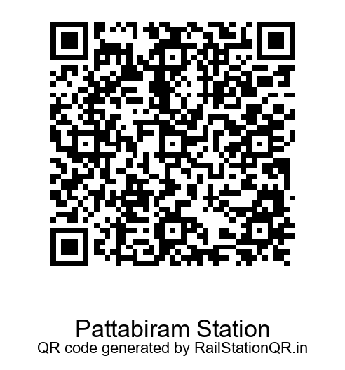 Pattabiram Station QR Code