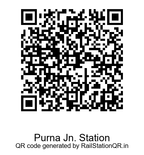 Purna Jn. Station QR Code