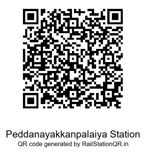 Peddanayakkanpalaiya QR Code