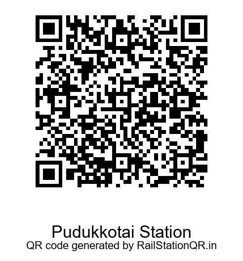 Pudukkotai Station QR Code