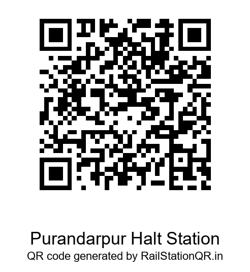 Purandarpur Halt QR Code