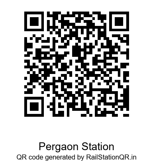Pergaon Station QR Code