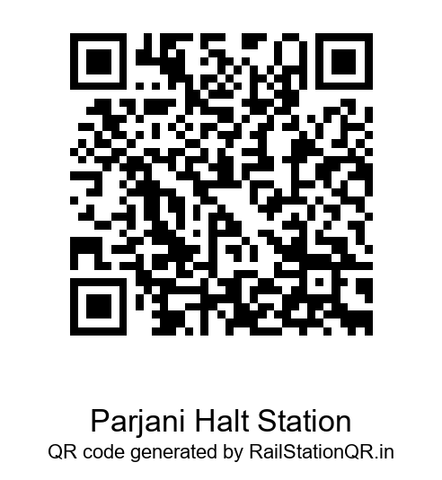 Parjani Halt QR Code