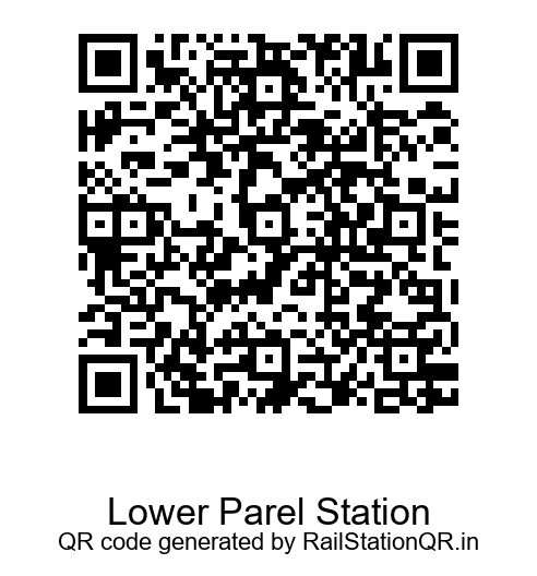 Lower Parel Station QR Code