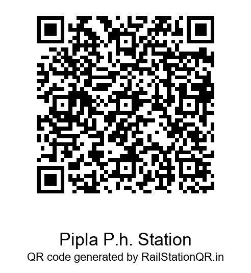 Pipla Passenger Halt QR Code