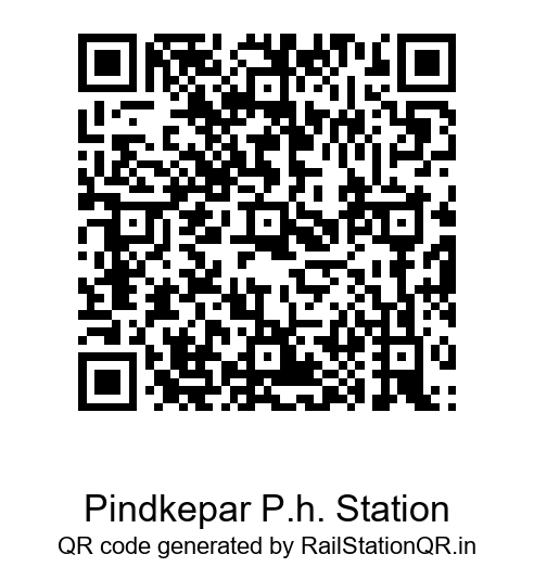 Pindkepar Passenger Halt QR Code
