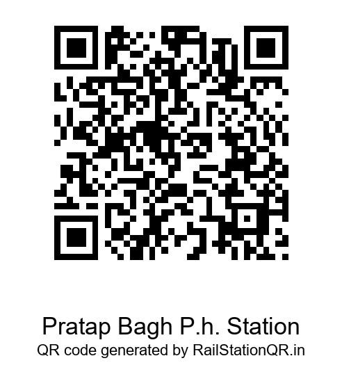 Pratap Bagh Passenger Halt QR Code