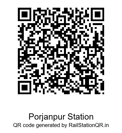 Porjanpur Station QR Code