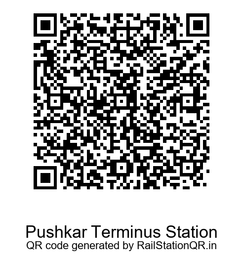 Pushkar Terminus Station QR Code