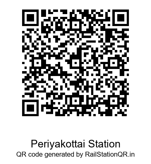 Periyakottai Station QR Code