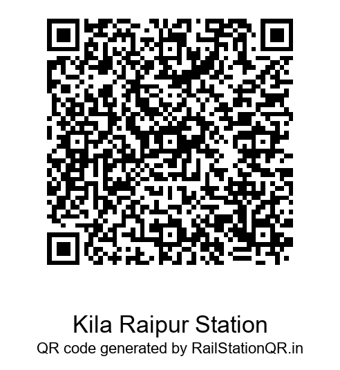 Kila Raipur Station QR Code