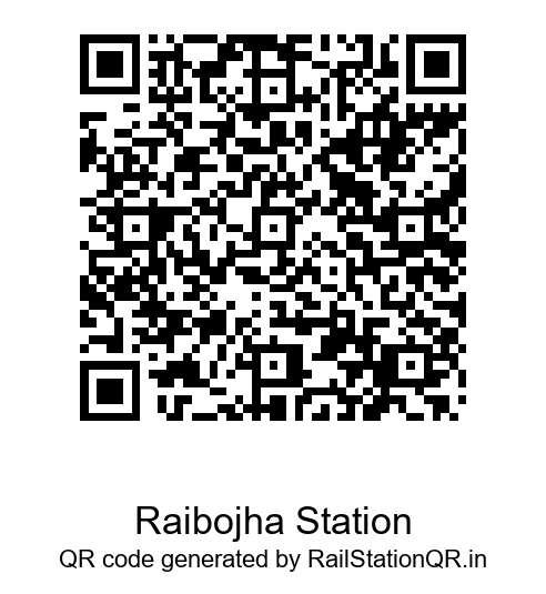 Raibojha Station QR Code
