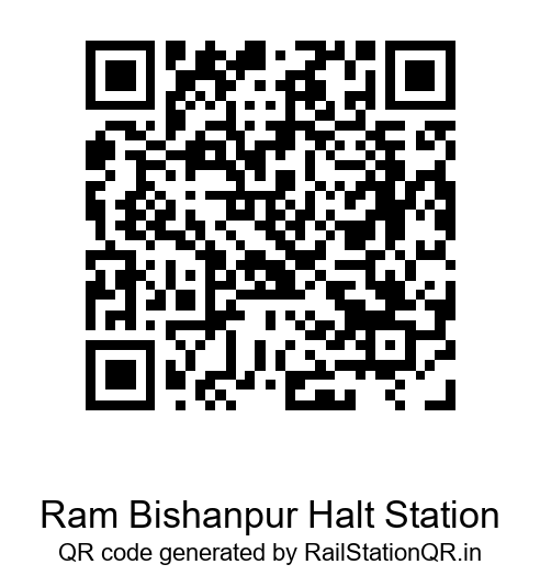 Ram Bishanpur Halt QR Code