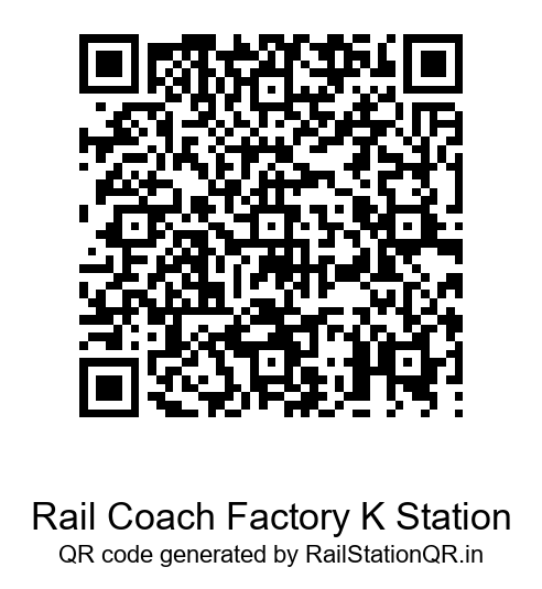 Rail Coach Factory K Station QR Code