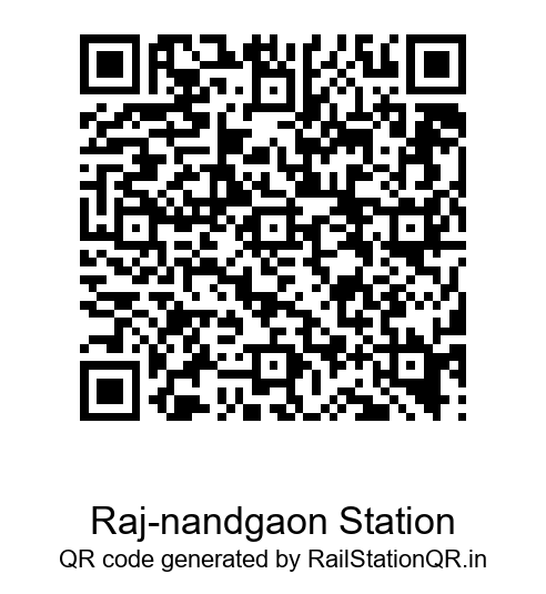 Raj-nandgaon Station QR Code