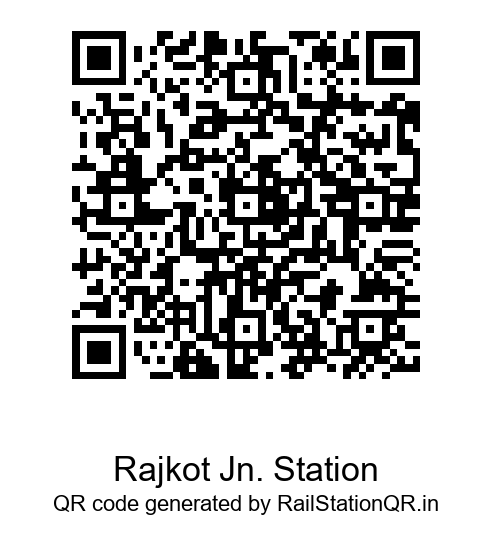 Rajkot Jn. Station QR Code