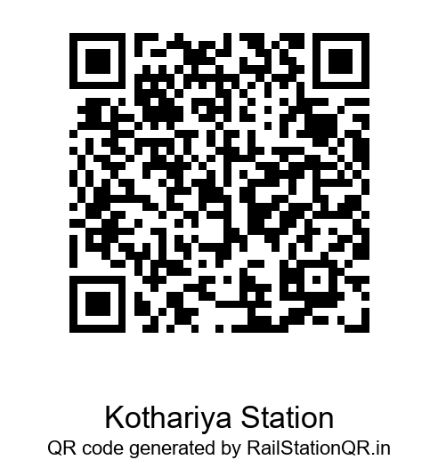 Kothariya Station QR Code
