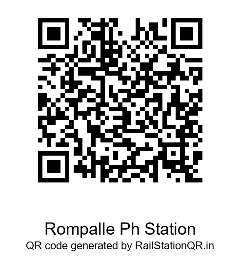 Rompalle Passenger Halt QR Code