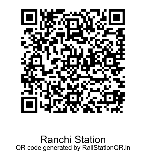Ranchi Station QR Code