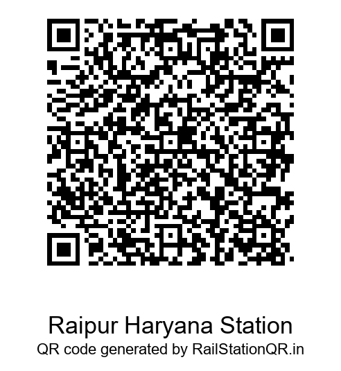 Raipur Haryana QR Code