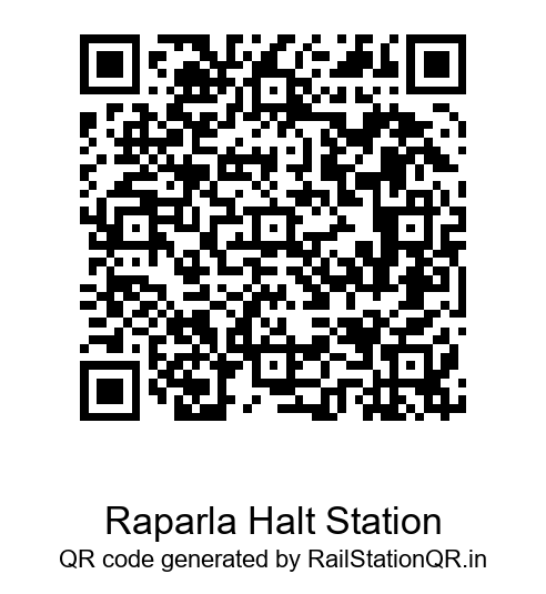 Raparla Halt Station QR Code