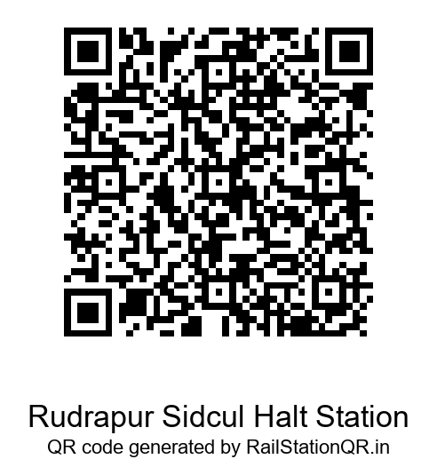 Rudrapur Sidcul Halt QR Code
