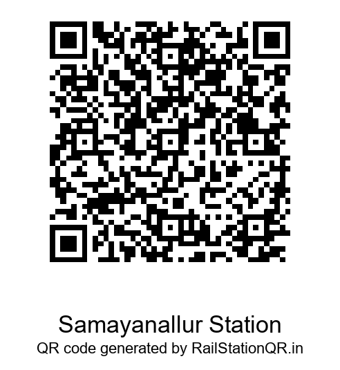 Samayanallur Station QR Code