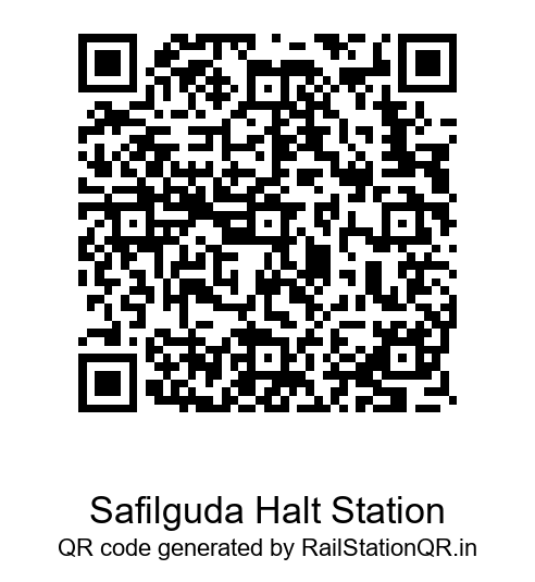 Safilguda Halt QR Code