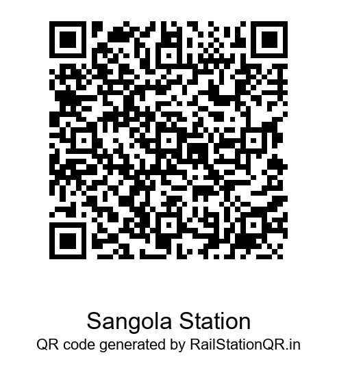 Sangola Station QR Code