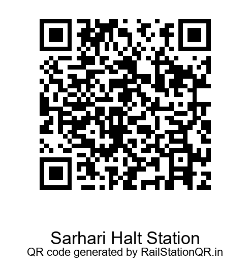 Sarhari Halt Station QR Code