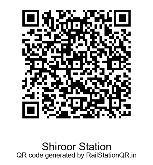 Shiroor Station QR Code