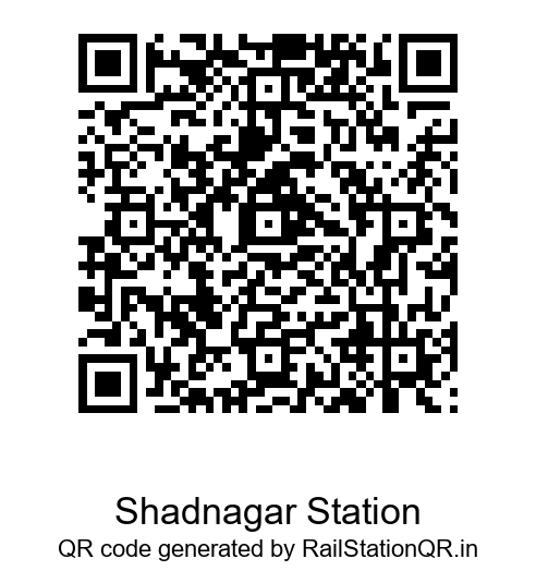 Shadnagar Station QR Code