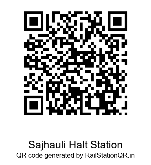 Sajhauli Halt QR Code