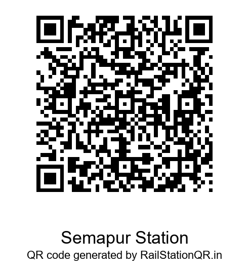 Semapur Station QR Code