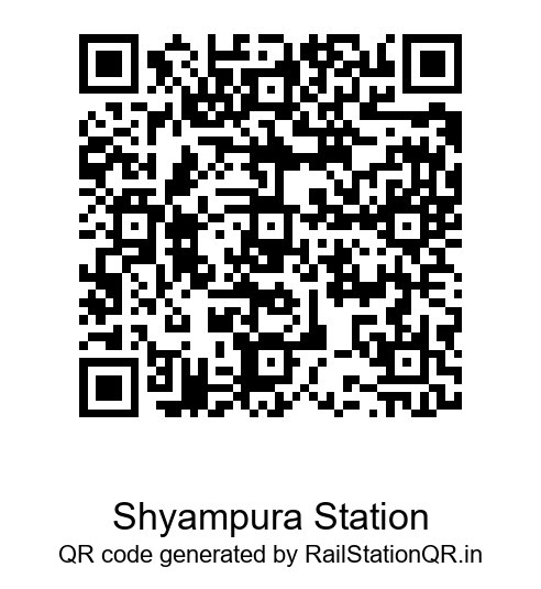 Shyampura Station QR Code